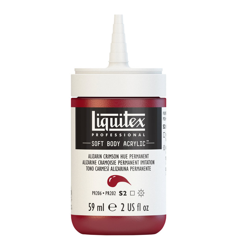Image of Akrylfärg Liquitex Soft Body 59ml  alizarin crimson hue permanent S2 116 (3F) 1959116 887452054467