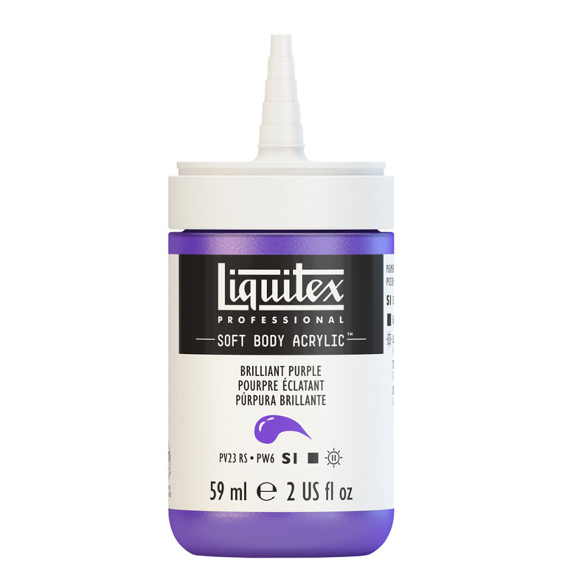 Image of Akrylfärg Liquitex Soft Body 59ml  brilliant purple S1 590 (3F) 1959590 887452997696