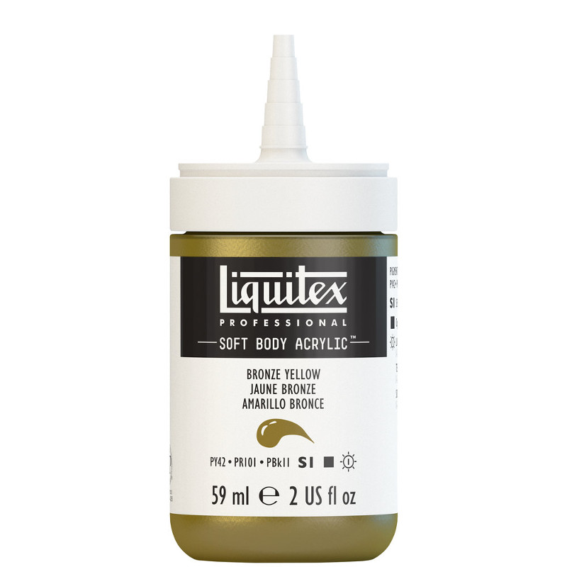 Image of Akrylfärg Liquitex Soft Body 59ml  bronze yellow S1 530 (3F) 1959530 887452997719