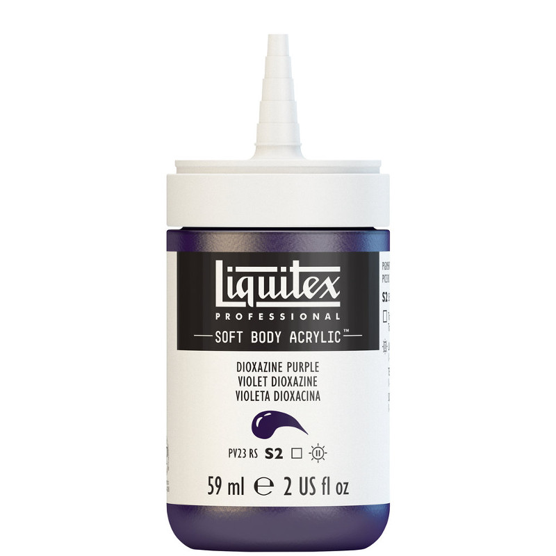 Image of Akrylfärg Liquitex Soft Body 59ml  dioxazine purple S2 186 (3F) 1959186 887452997900