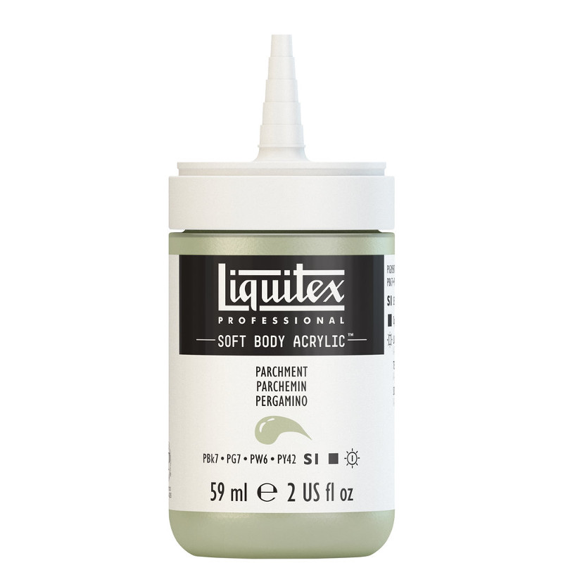 Image of Akrylfärg Liquitex Soft Body 59ml  parchment S1 436 (3F) 1959436 887452998228
