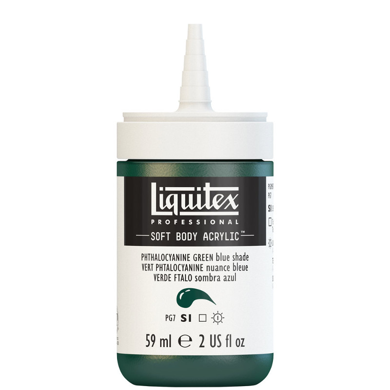 Image of Akrylfärg Liquitex Soft Body 59ml  phthalocyanine green blue shade S1 317 (3F) 1959317 887452998266