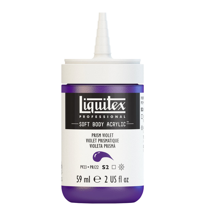 Image of Akrylfärg Liquitex Soft Body 59ml  prism violet S2 391 (3F) 1959391 887452998280