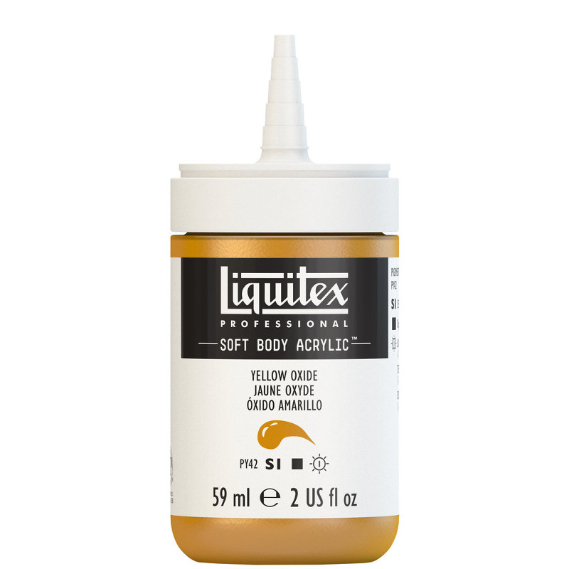Image of Akrylfärg Liquitex Soft Body 59ml  yellow oxide S1 416 (3F) 1959416 887452998600