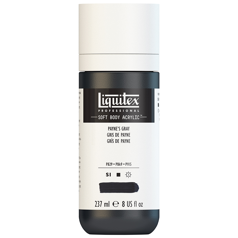 Image of Akrylfärg Liquitex Soft Body 237ml Payne'S Gray 310 S1 1923310 887452998709