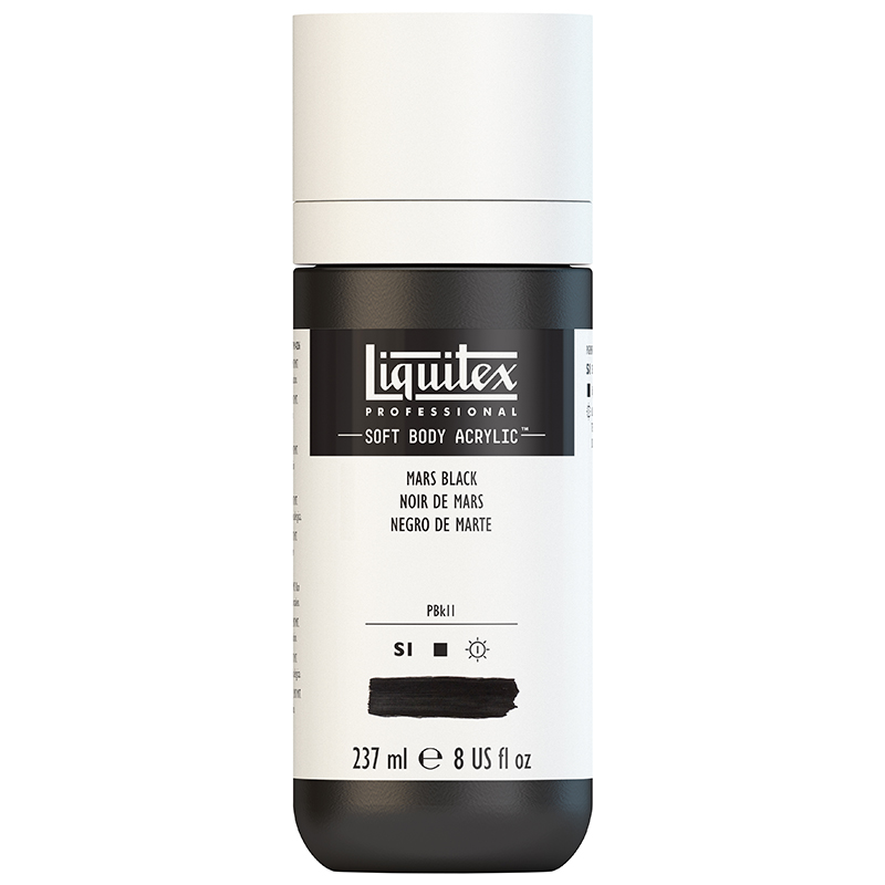 Image of Akrylfärg Liquitex Soft Body 237ml Mars Black 276 S1 1923276 887452998747