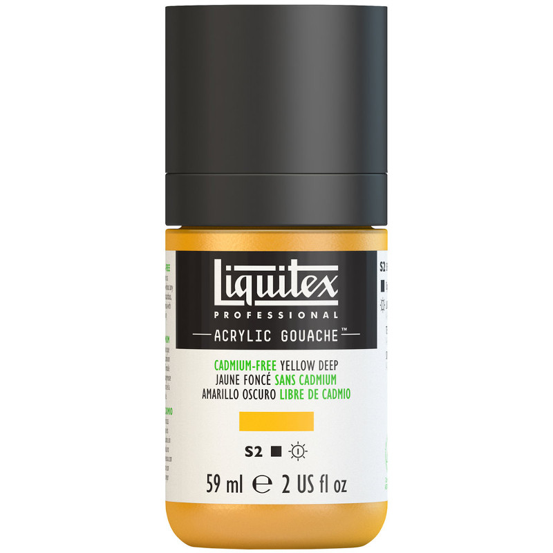 Image of Akrylgouachefärg Liquitex 59ml Cadmium-Free Yellow Deep S2 891 (3F) 2059891 887452999447