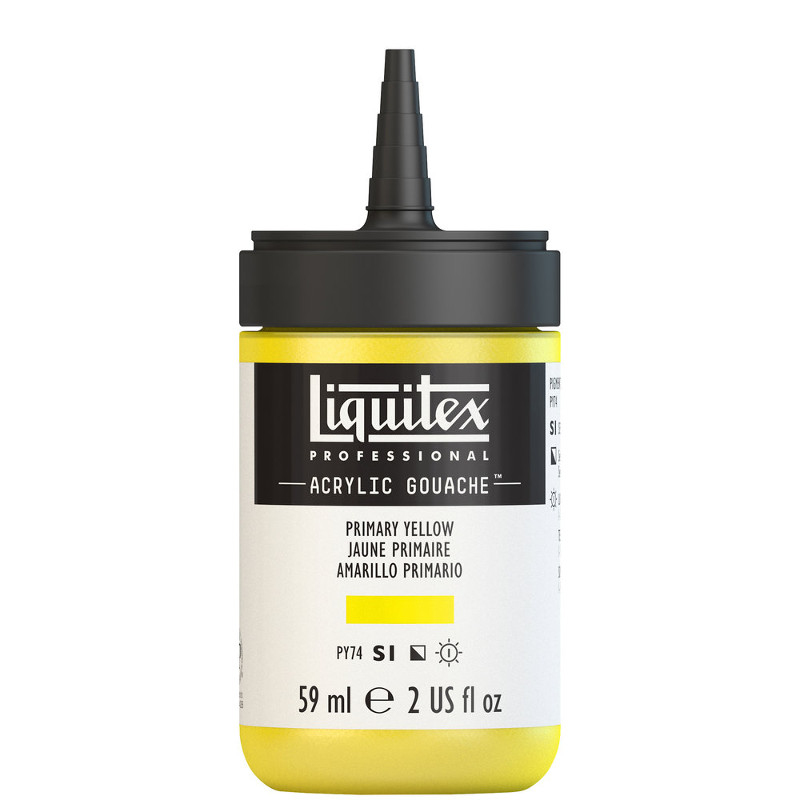 Image of Akrylgouachefärg Liquitex 59ml Primary Yellow S1 410 (3F) 2059410 887452999478