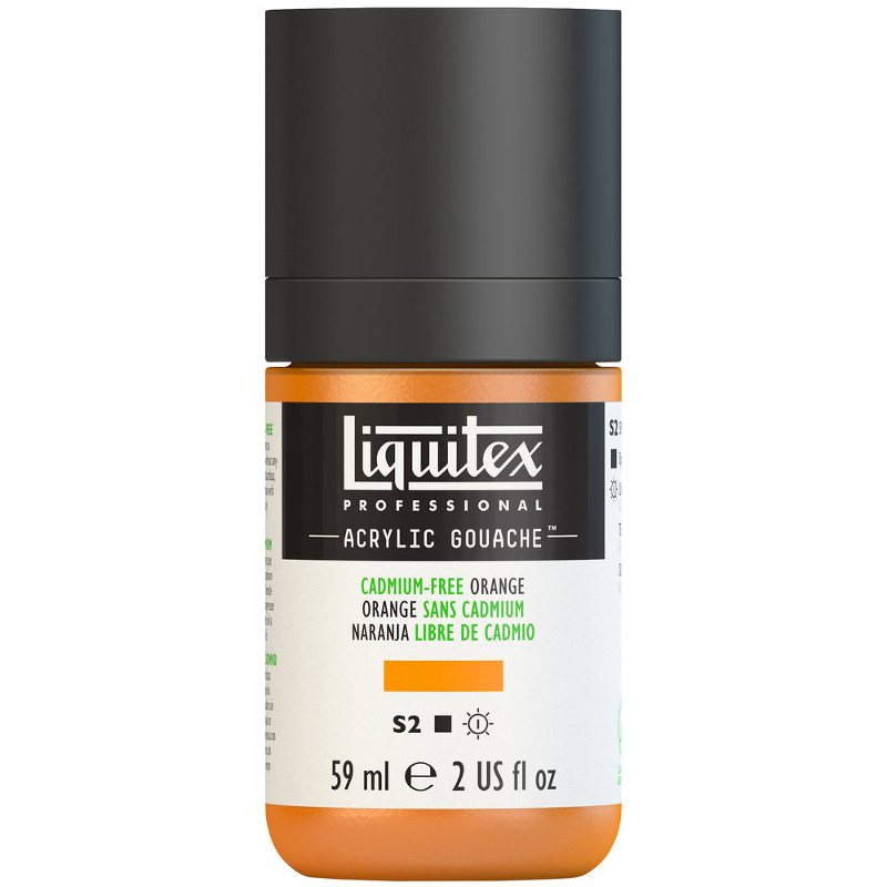Image of Akrylgouachefärg Liquitex 59ml Cadmium-Free Orange S2 892 (3F) 2059892 887452999492