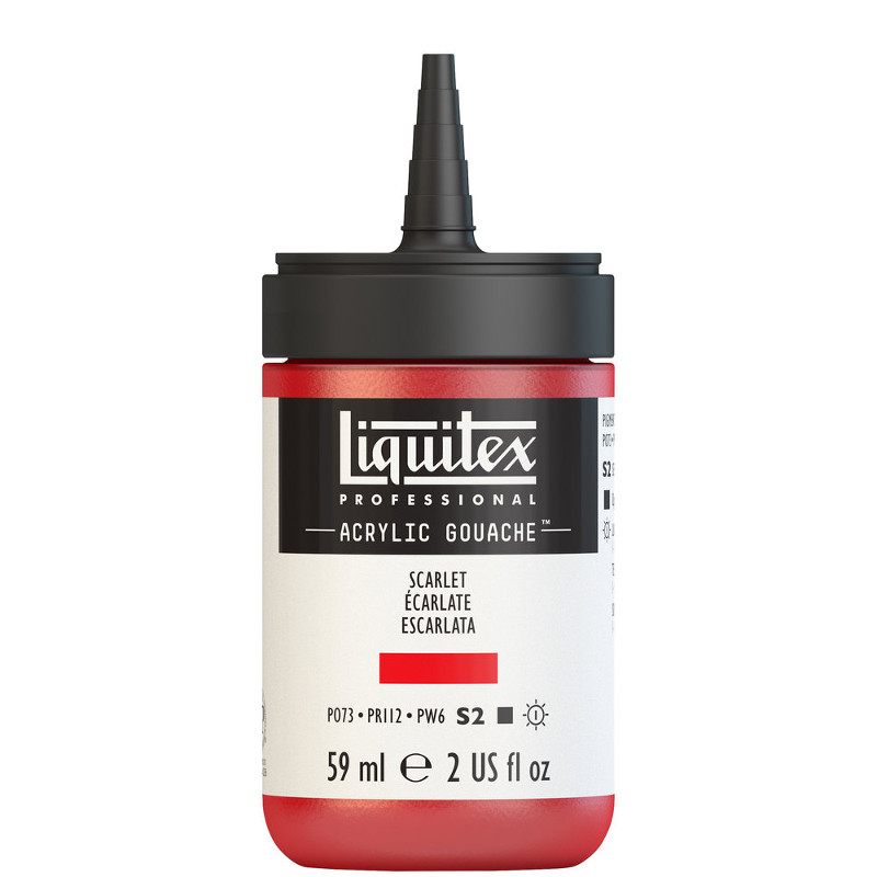 Image of Akrylgouachefärg Liquitex 59ml Scarlet S2 905 (3F) 2059905 887452999515
