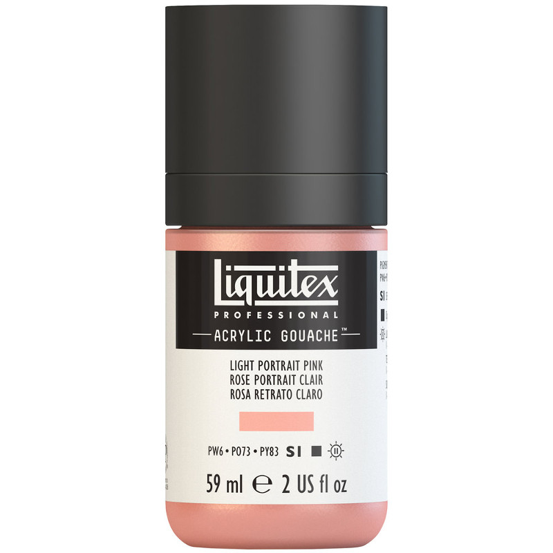 Image of Akrylgouachefärg Liquitex 59ml Light Portrait Pink S1 810 (3F) 2059810 887452999522