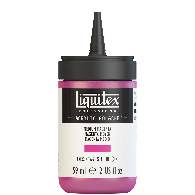 Image of Akrylgouachefärg Liquitex 59ml Medium Magenta S1 500 (3F) 2059500 887452999539