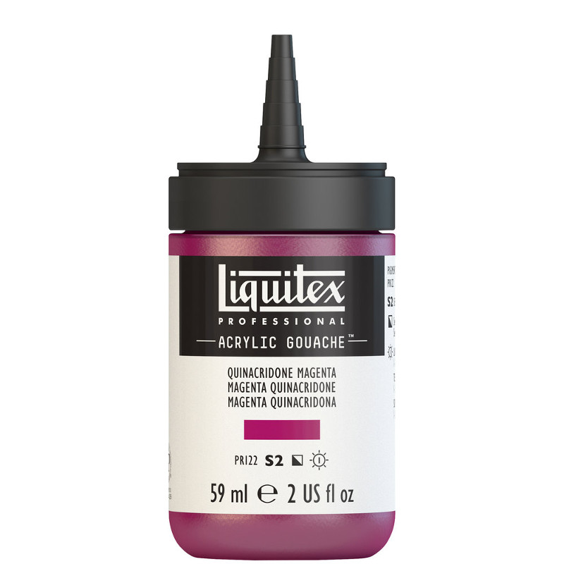 Image of Akrylgouachefärg Liquitex 59ml Quinacridone Magenta S2 114 (3F) 2059114 887452999546