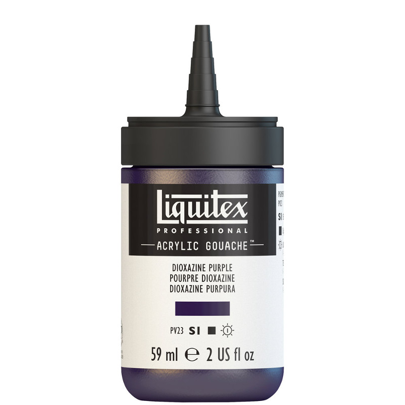 Image of Akrylgouachefärg Liquitex 59ml Dioxazine Purple S1 186 (3F) 2059186 887452999591