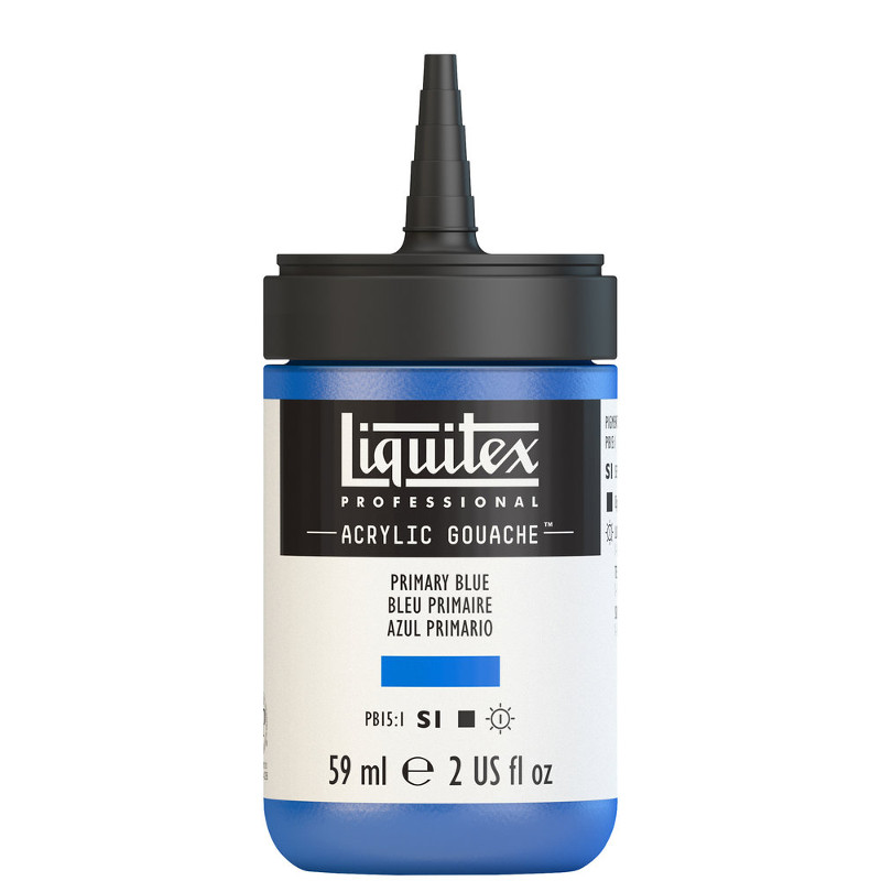 Image of Akrylgouachefärg Liquitex 59ml Primary Blue S1 420 (3F) 2059420 887452999676
