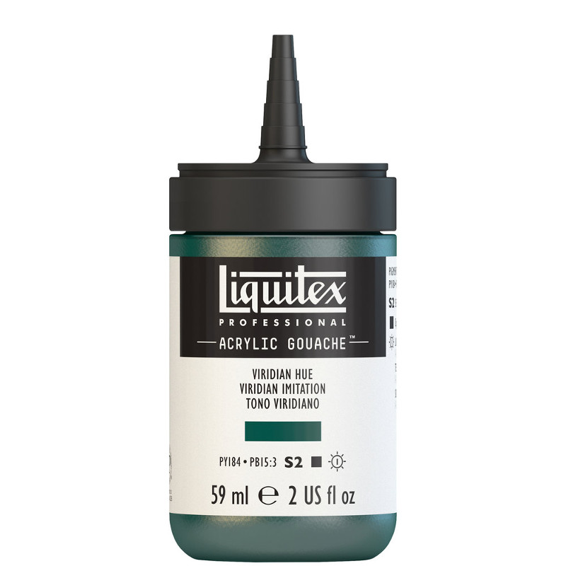 Image of Akrylgouachefärg Liquitex 59ml Viridian Hue S2 398 (3F) 2059398 887452999706