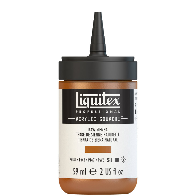 Image of Akrylgouachefärg Liquitex 59ml Raw Sienna S1 330 (3F) 2059330 887452999782