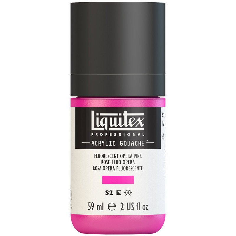 Image of Akrylgouachefärg Liquitex 59ml Fluorescent Pink  S2 987 (3F) 2059987 887452999805