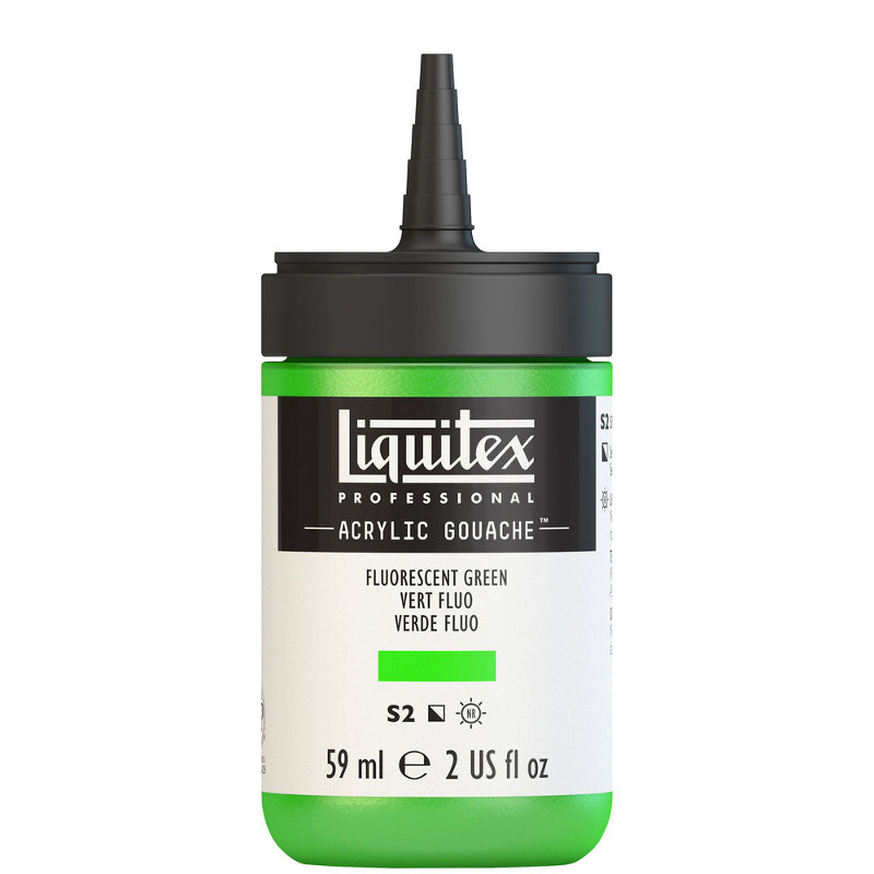 Image of Akrylgouachefärg Liquitex 59ml Fluorescent Green S2 985 (3F) 2059985 887452999829