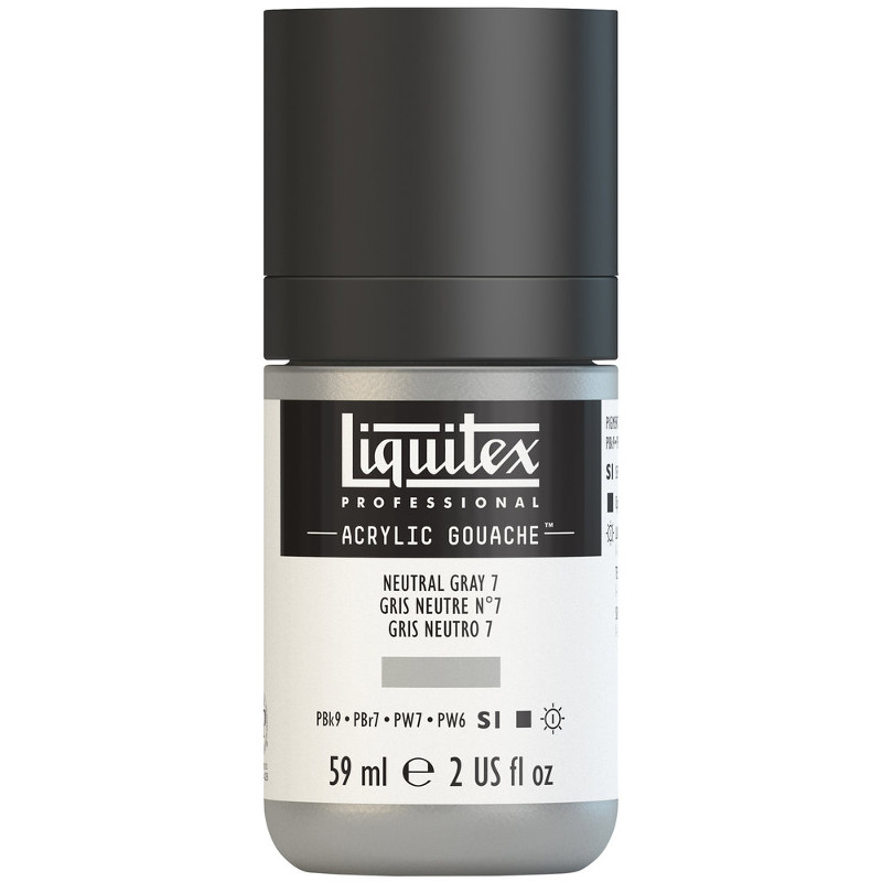 Image of Akrylgouachefärg Liquitex 59ml Neutral Grey 7 S1 600 (3F) 2059600 887452999874