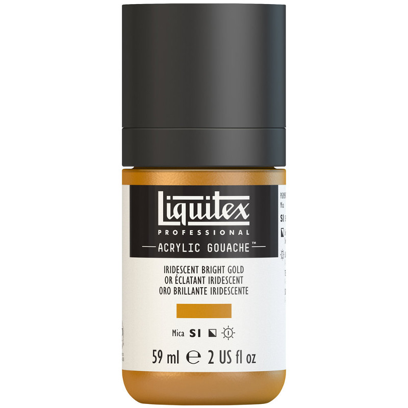 Image of Akrylgouachefärg Liquitex 59ml Iridescent Bright Gold S1 234 (3F) 2059234 887452999881