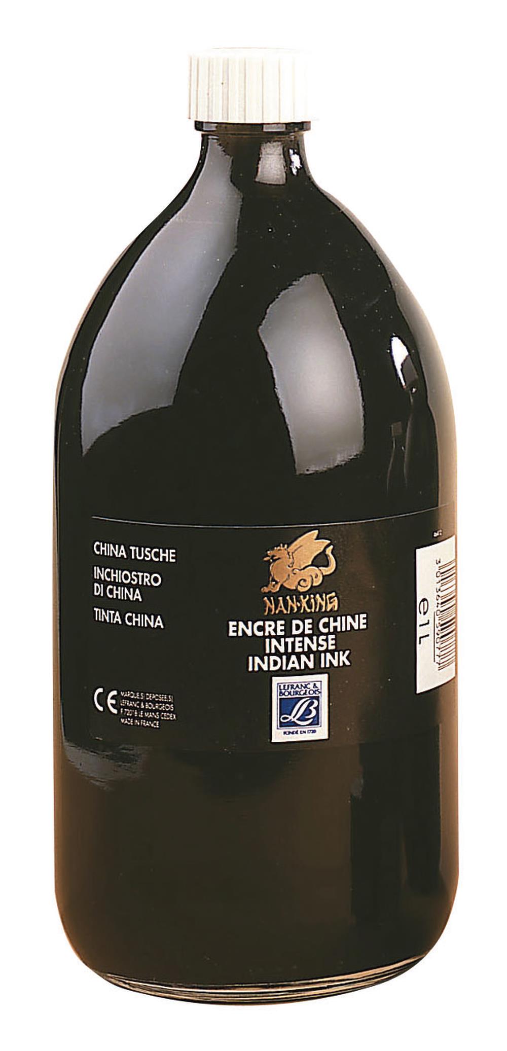 Image of Tusch L&B Indian Ink bottle 1000 ml 059077 3013640590777
