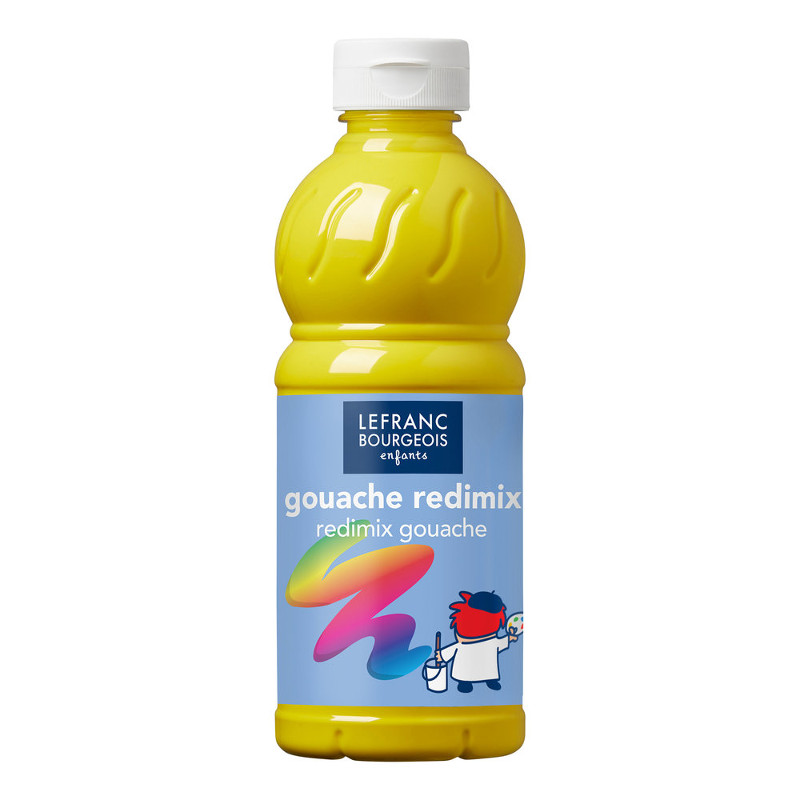 Image of Skolfärg Redimix L&B 500ml Primärgul - primary yellow 153 (10F) 188001 3013641880013