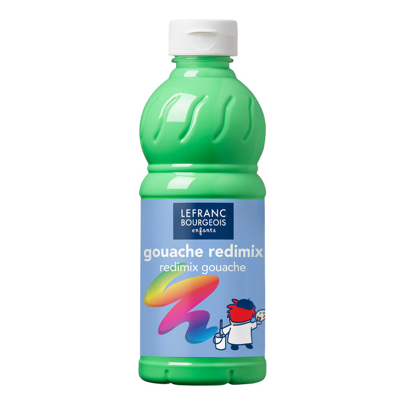 Image of Skolfärg Redimix L&B 500ml Fluoriserande grön 565 (10F) 188021 3013641880211