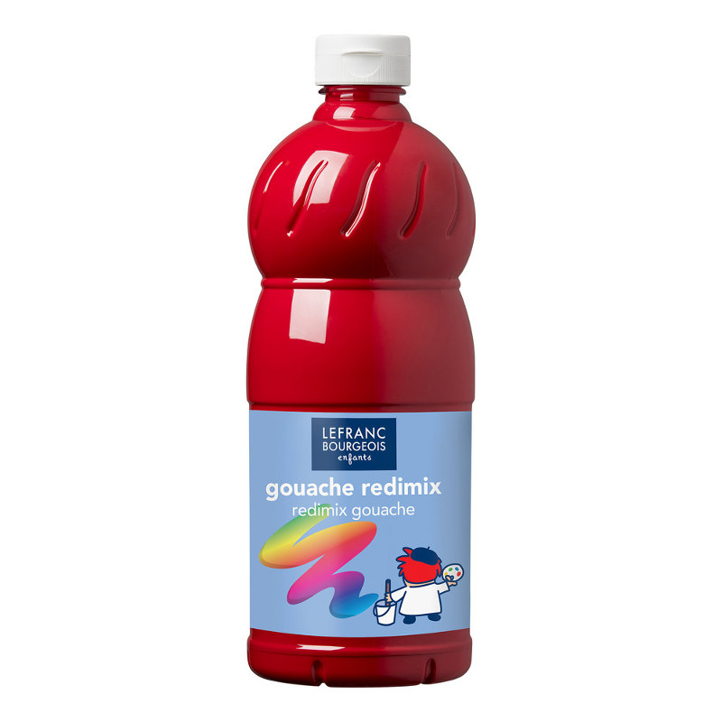 Image of Skolfärg Redimix L&B 1 L 437 Primärröd - primary red 188028 3013641880280