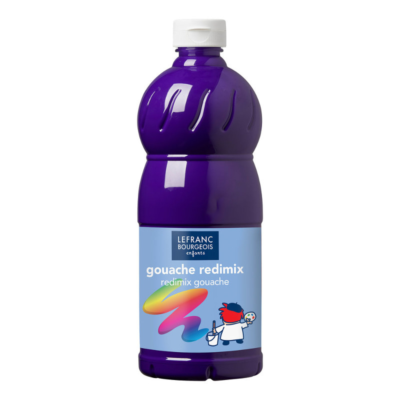 Image of Skolfärg Redimix L&B 1 L 601 Violett - purple 188030 3013641880303