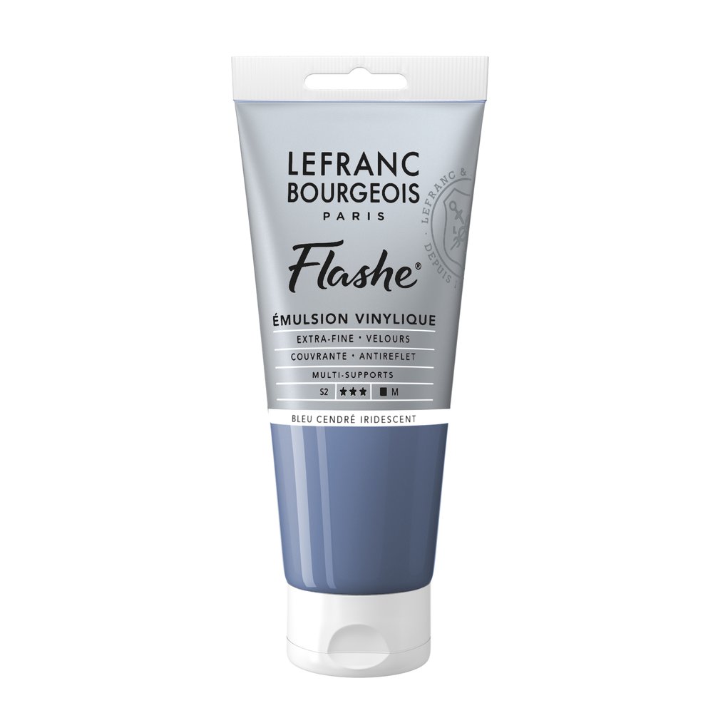 Image of Vinylfärg L&B Flashe 80ml  Ash blue iridescent 840 S2 300475 3013643004752