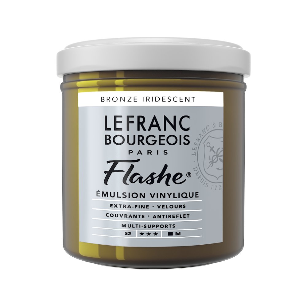 Image of Vinylfärg L&B Flashe 125ml  Bronze iridescent 712/837 (3F) S2 300485 230374 3013643004851