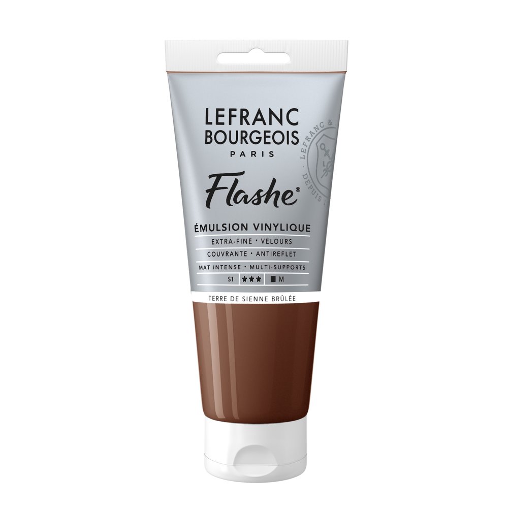 Image of Vinylfärg L&B Flashe 80ml  Burnt sienna 481 S1 300488 3013643004882