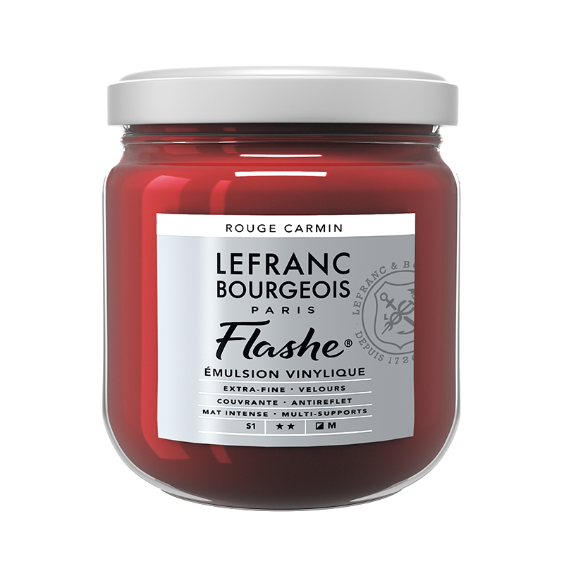 Image of Vinylfärg L&B Flashe 400ml CARMINE RED 366 S1 Best.vara. 300492 3013643004929