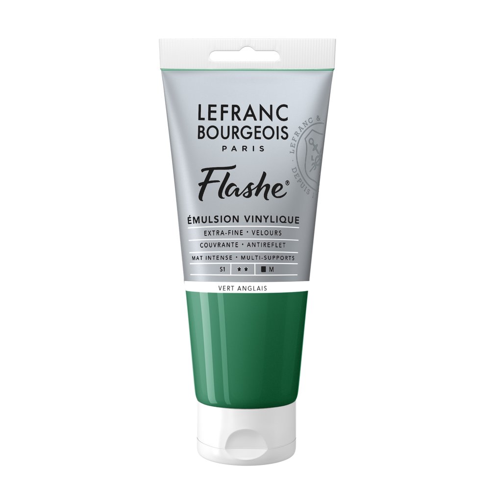 Image of Vinylfärg L&B Flashe 80ml  Chrome green 504 S1 300497 3013643004974