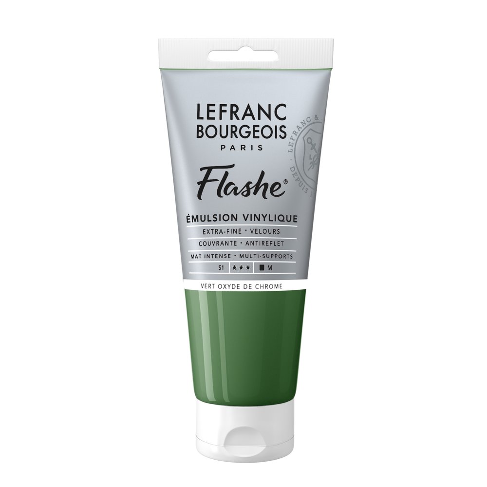 Image of Vinylfärg L&B Flashe 80ml  Chromium oxide green 542 S1 300499 3013643004998