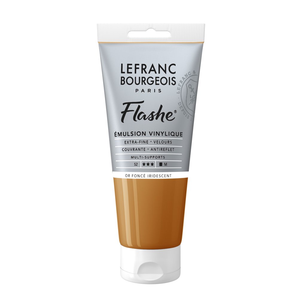 Image of Vinylfärg L&B Flashe 80ml  Deep gold iridiscent835 S2 300506 3013643005063