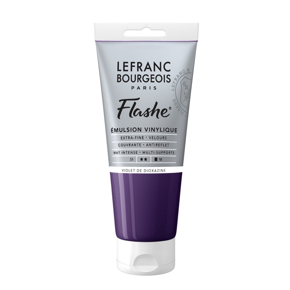 Image of Vinylfärg L&B Flashe 80ml  Dioxazine violet 473 S1 300508 3013643005087