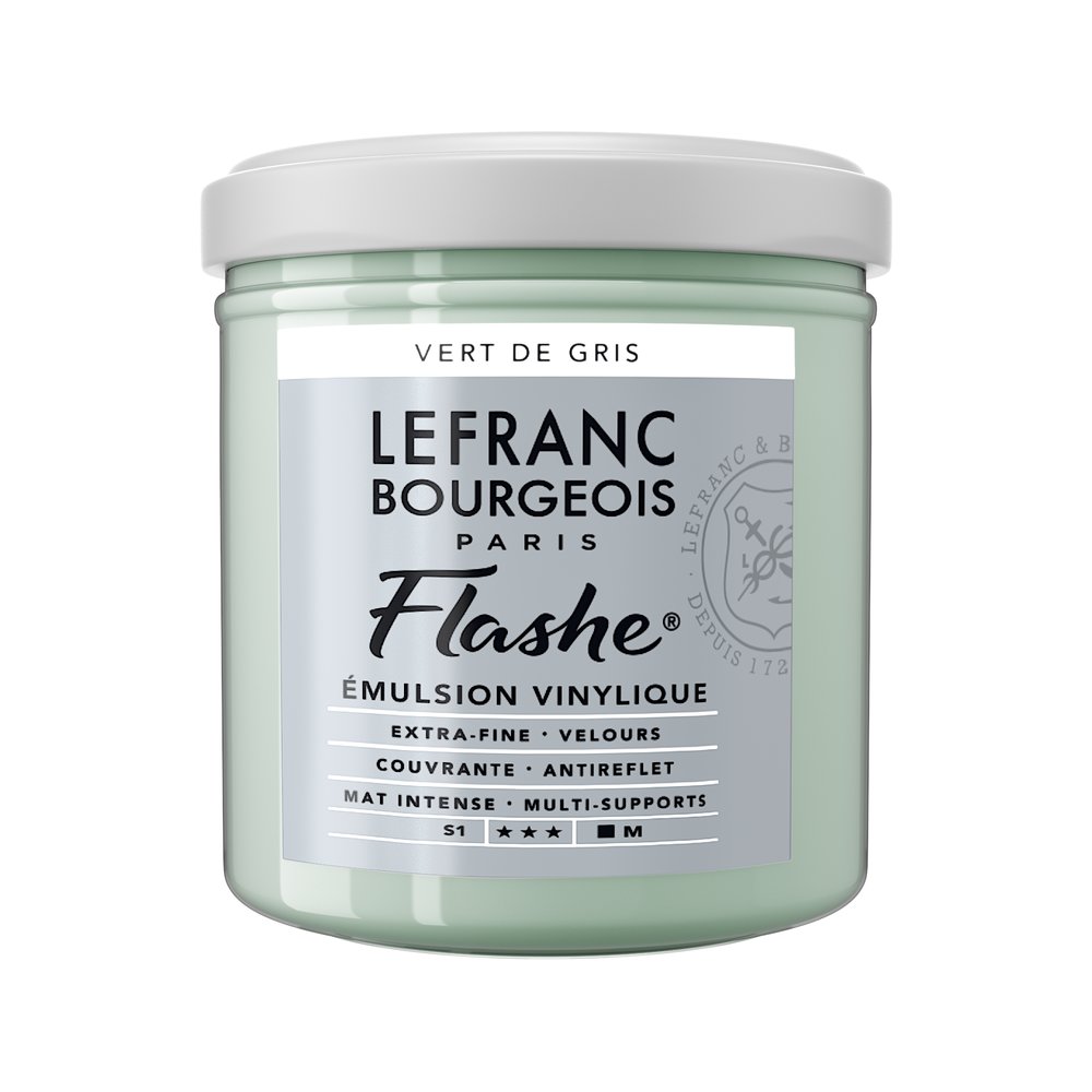 Image of Vinylfärg L&B Flashe 125ml  Grey green 547 (3F) S1 300531 230340 3013643005315