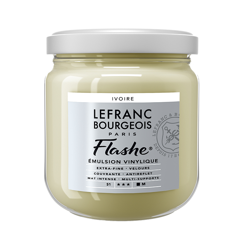 Image of Vinylfärg L&B Flashe 400ml IVORY 019 S1 Best.vara. 300537 3013643005377