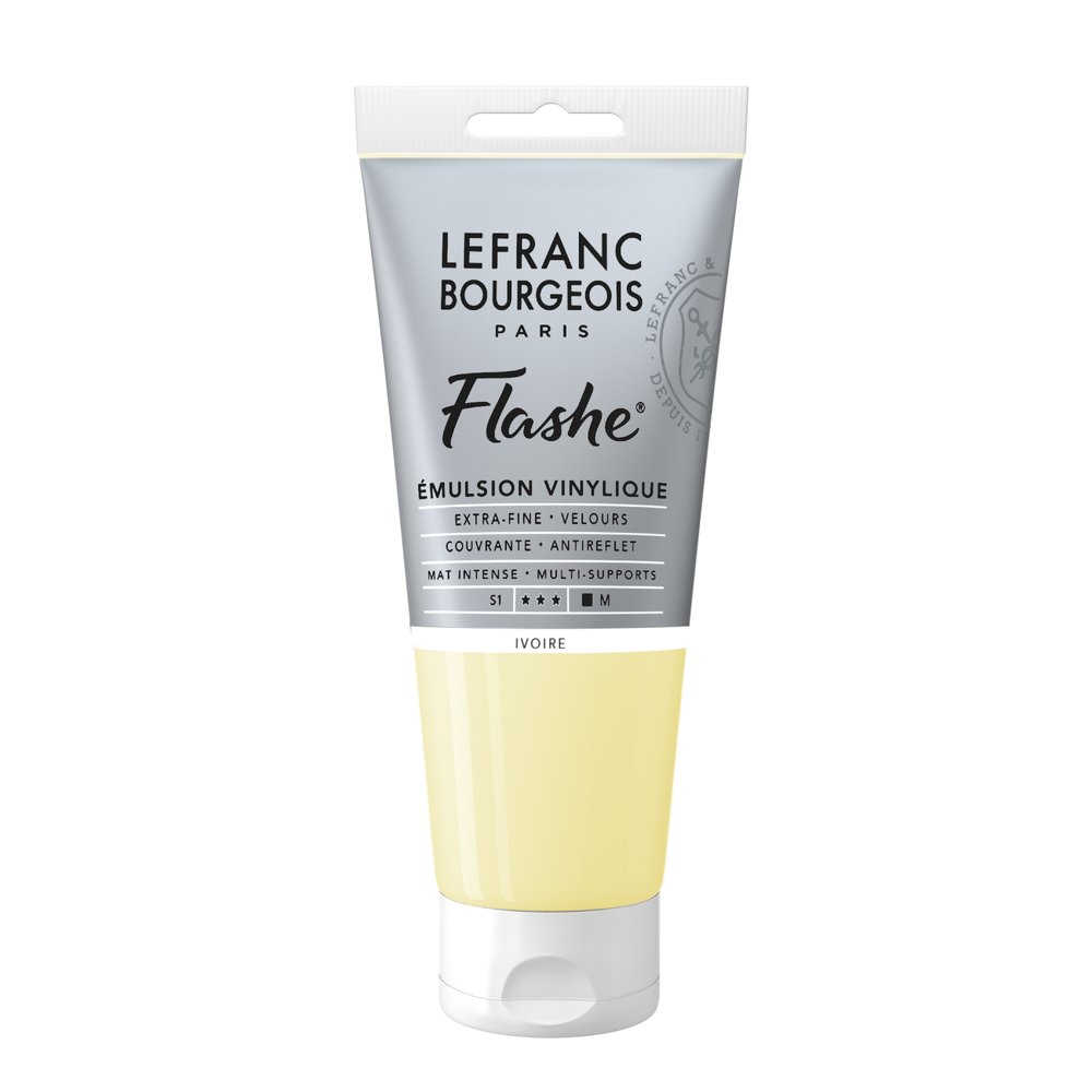 Image of Vinylfärg L&B Flashe 80ml  Ivory 019 S1 300538 3013643005384