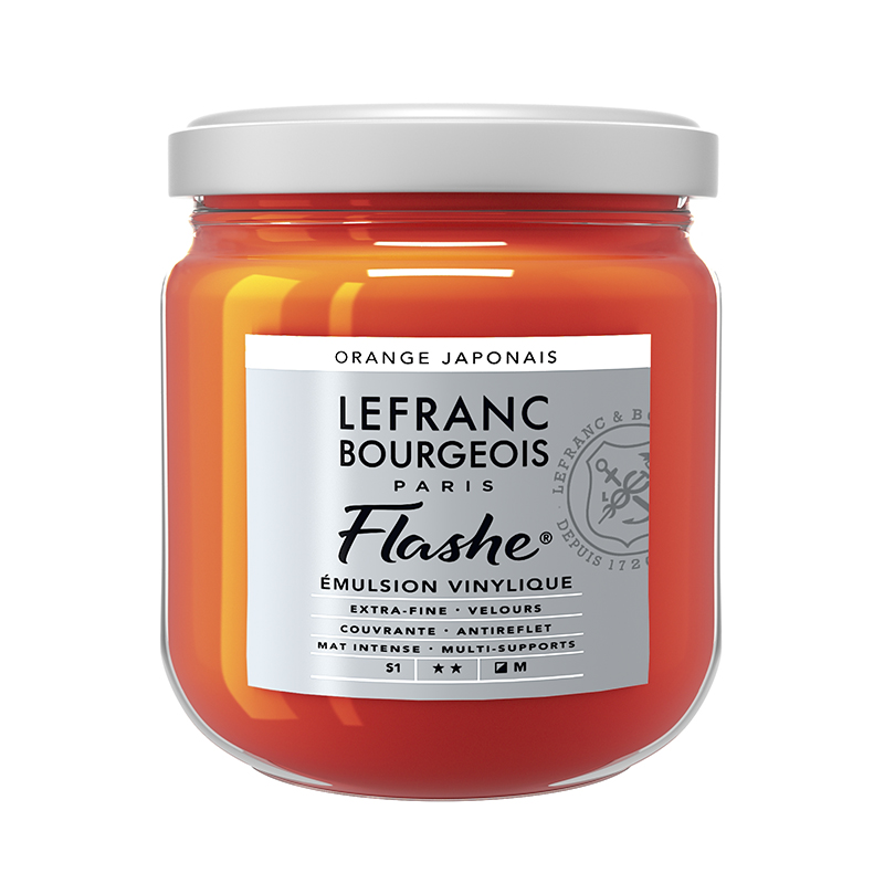Image of Vinylfärg L&B Flashe 400ml JAPANESE ORANGE 476 S1 Best.vara. 300540 3013643005407