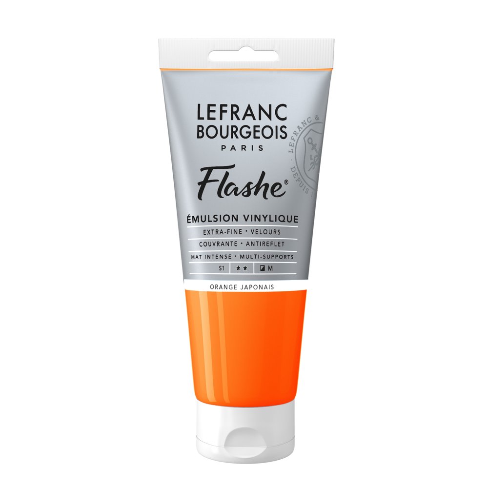 Image of Vinylfärg L&B Flashe 80ml  Japanese orange 476 S1 300541 3013643005414