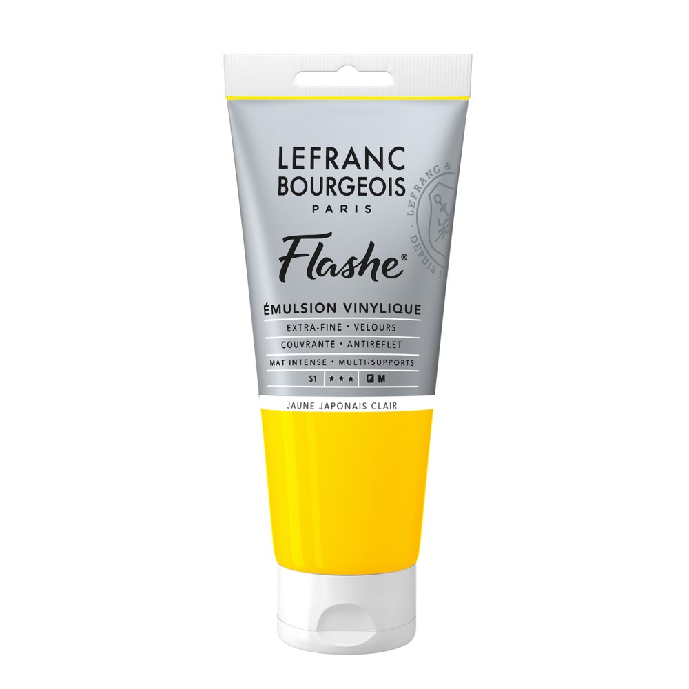 Image of Vinylfärg L&B Flashe 80ml  Japanese yellow light 183 S1 300544 3013643005445