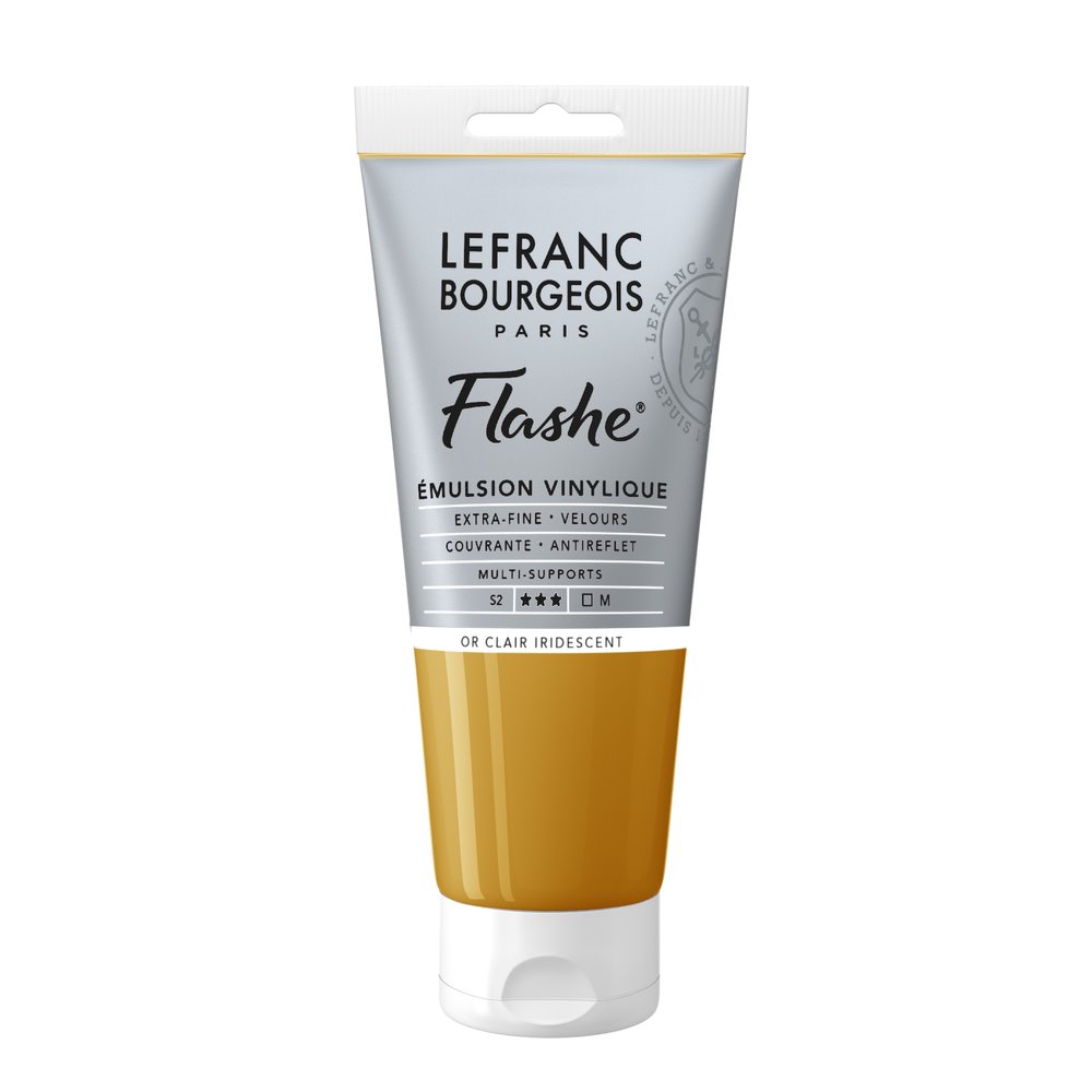 Image of Vinylfärg L&B Flashe 80ml  Light gold iridescent 834 S2 300551 3013643005513