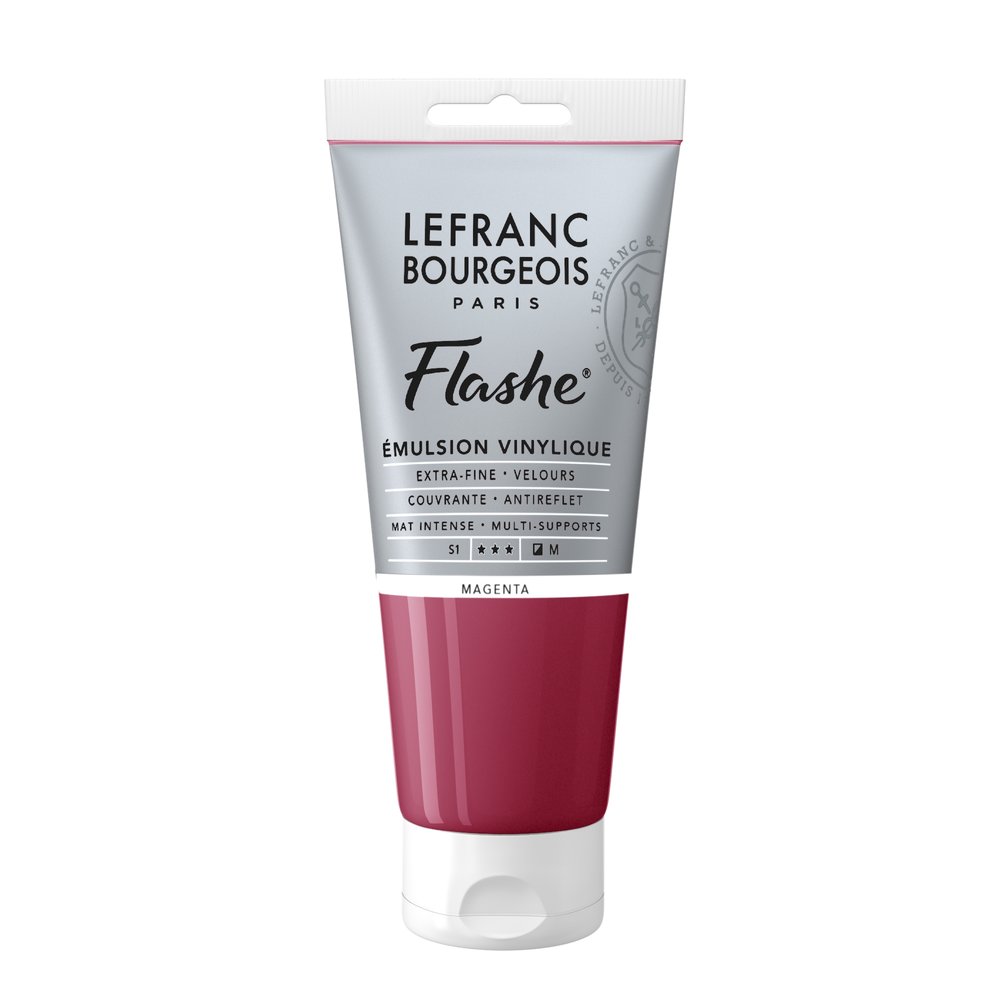 Image of Vinylfärg L&B Flashe 80ml  Magenta 432 S1 300555 3013643005551