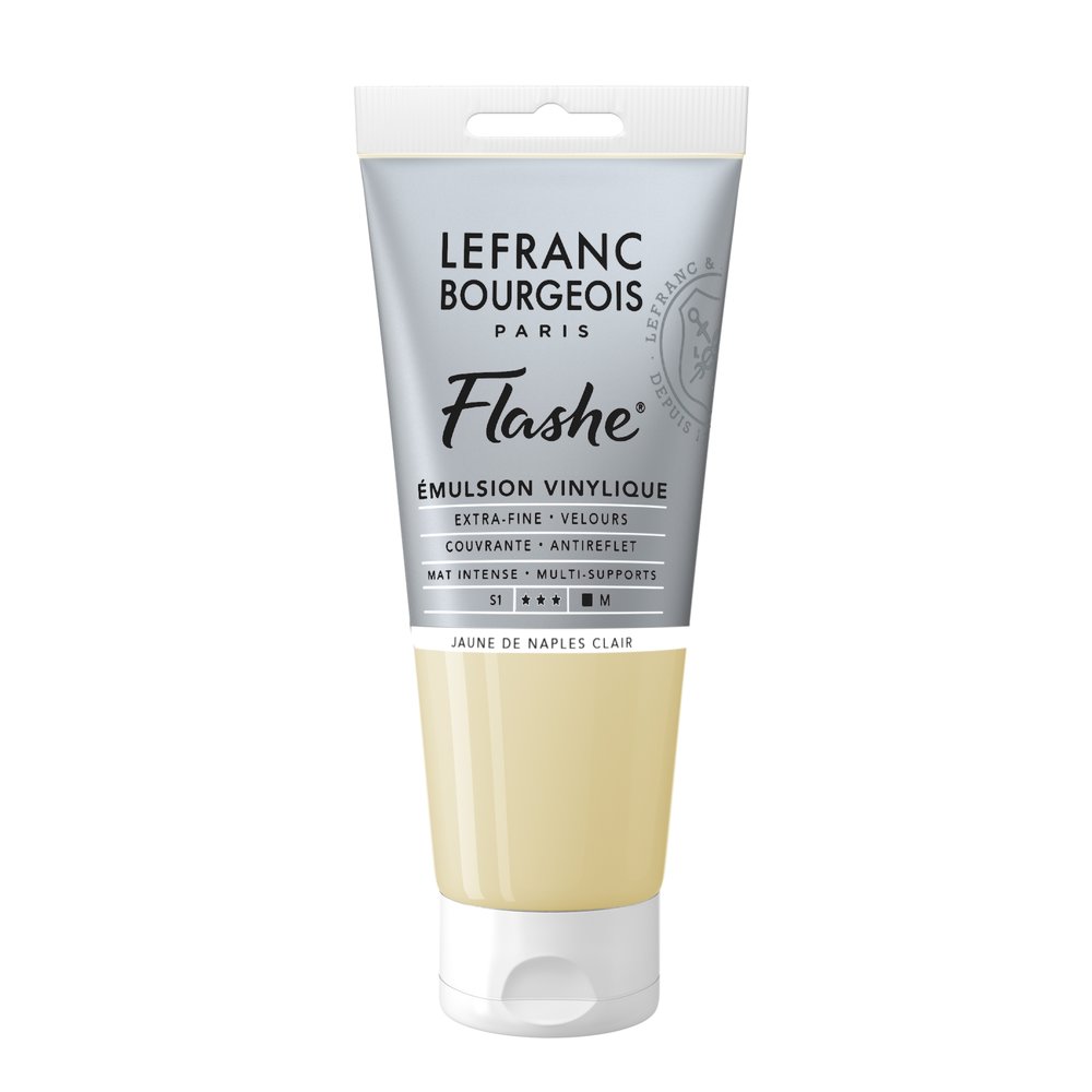 Image of Vinylfärg L&B Flashe 80ml  Naples yellow light 887 S1 300562 3013643005629