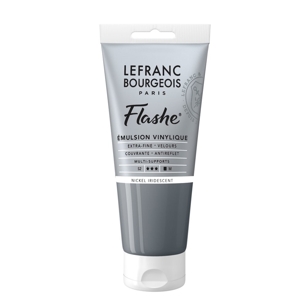 Image of Vinylfärg L&B Flashe 80ml  Nickel iridescent 833 S2 300566 3013643005667