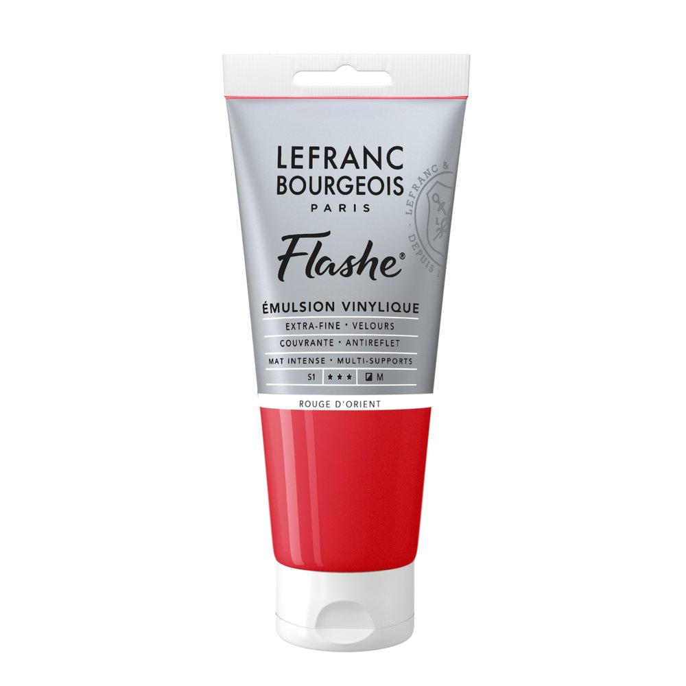 Image of Vinylfärg L&B Flashe 80ml  Oriental red 382 S1 300573 3013643005735