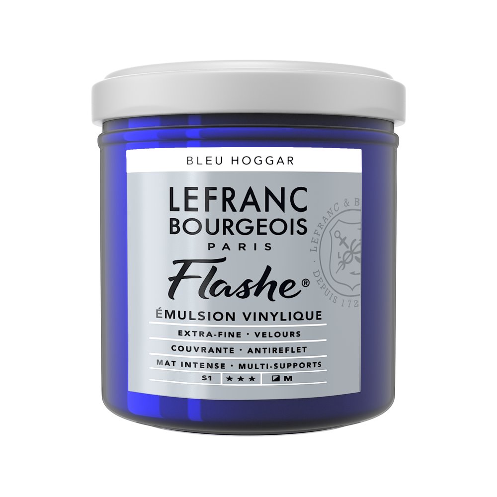 Image of Vinylfärg L&B Flashe 125ml  Phthalocyanine blue 036 (3F) S1 300585 230333 3013643005858